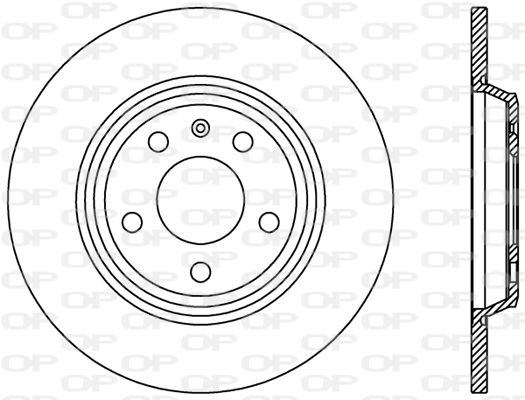 OPEN PARTS Jarrulevy BDR2413.10